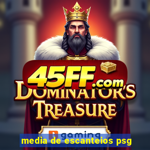 media de escanteios psg